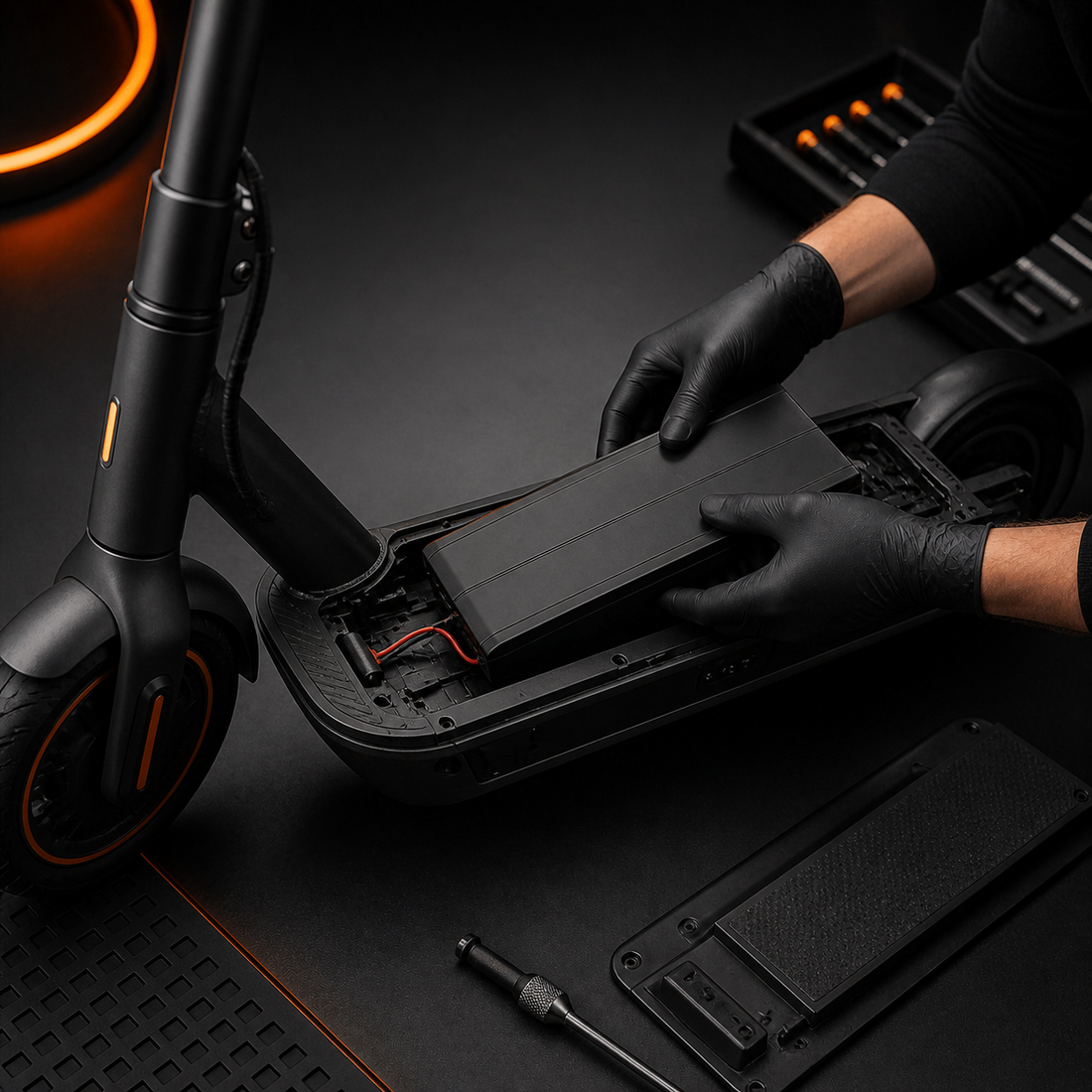 Sostituzione batteria monopattino elettrico